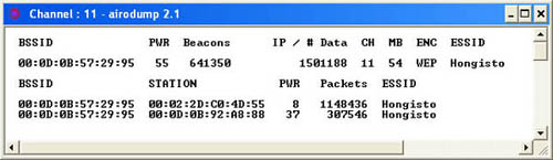 Airodump